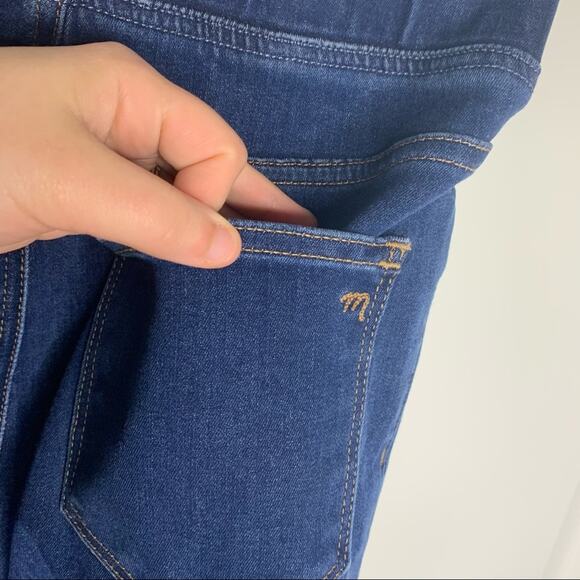 Madewell Pull On Stretchy Dark Wash Denim Skinny Jeans Size 25 - Picture 7 of 11